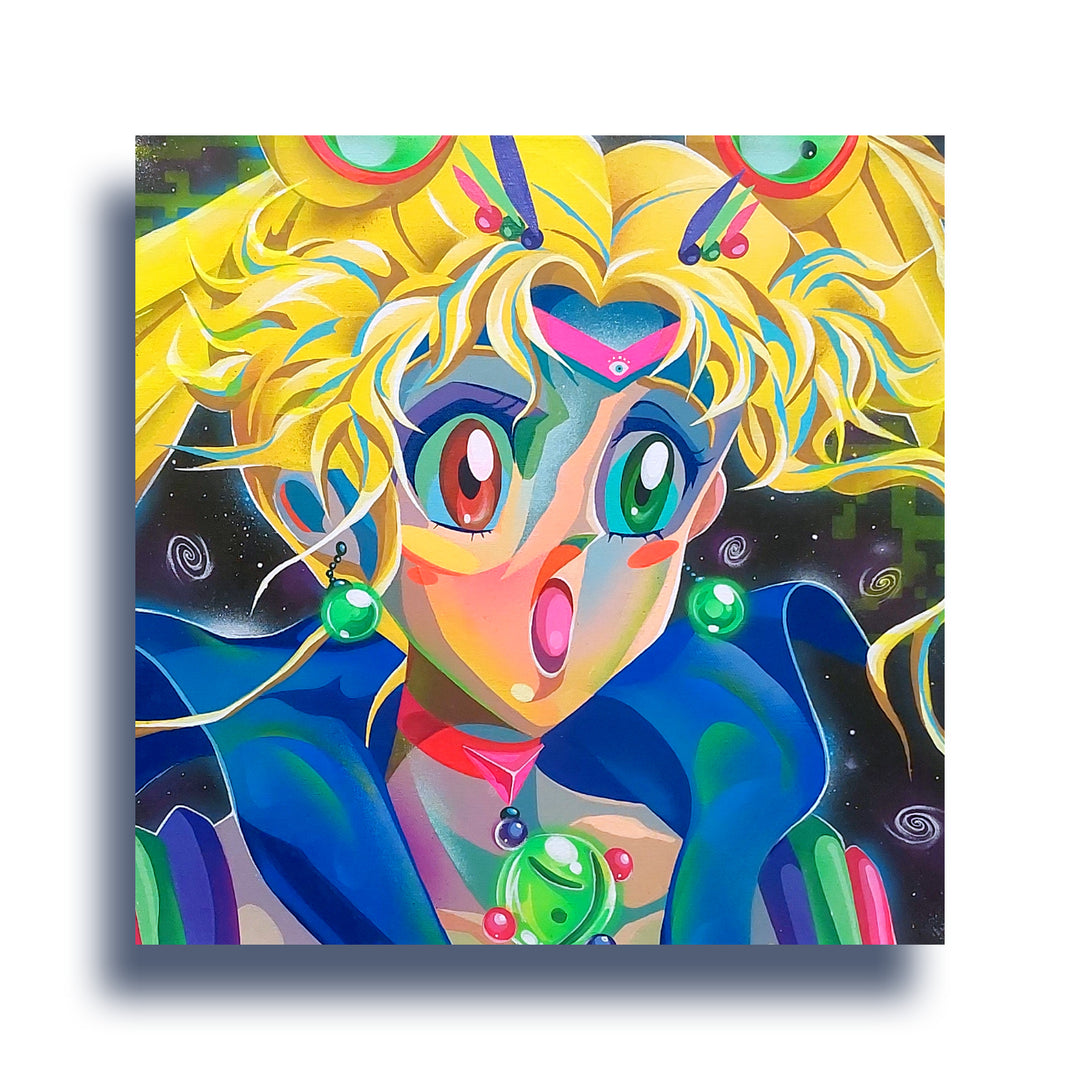 Yandy Graffer - Radiant Sailor Moon (2023) - Oeuvre originale sur toile