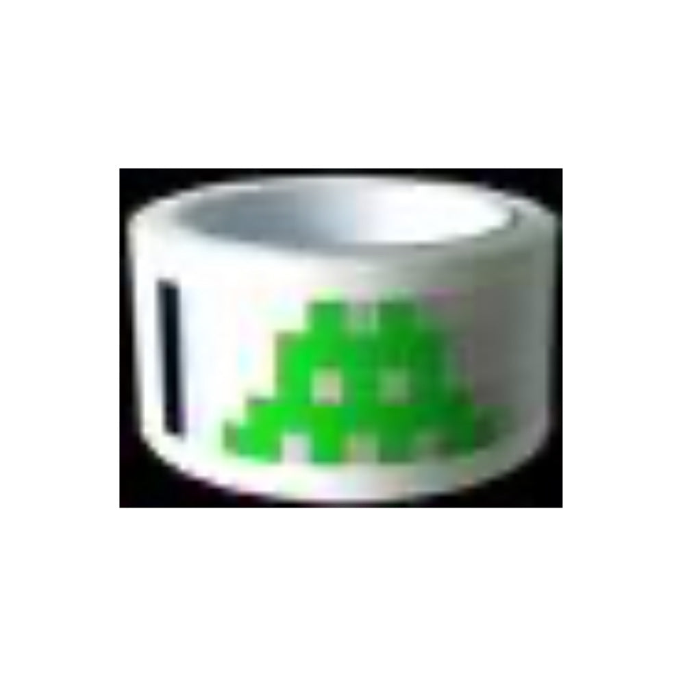 Invader - “I invade” - Green adhesive tape - 2006