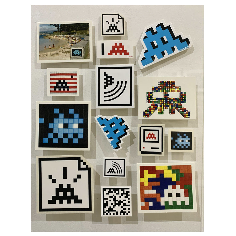 Invader - Set of stickers #2 – Achetez de l'Art