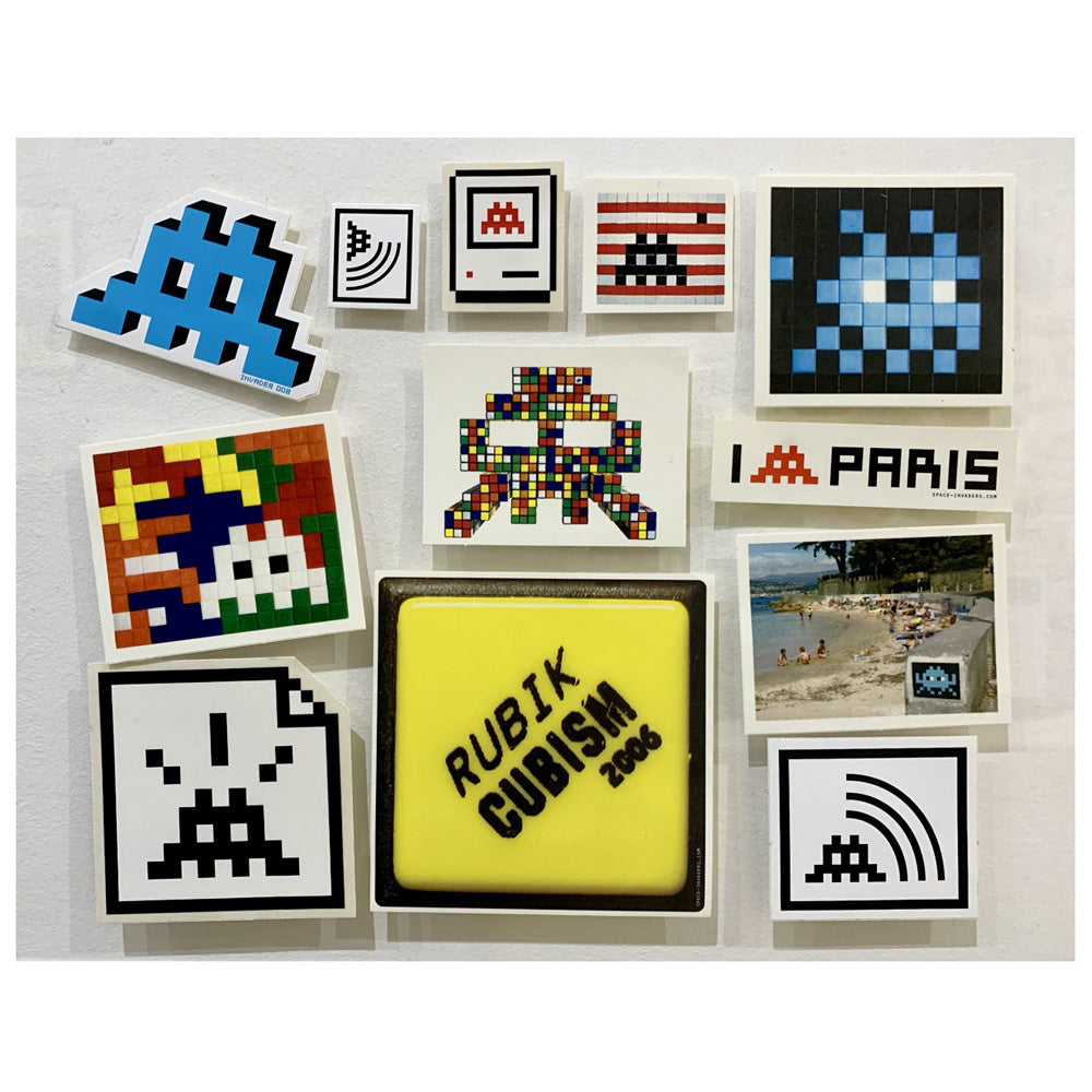 Invader - Set of stickers #3