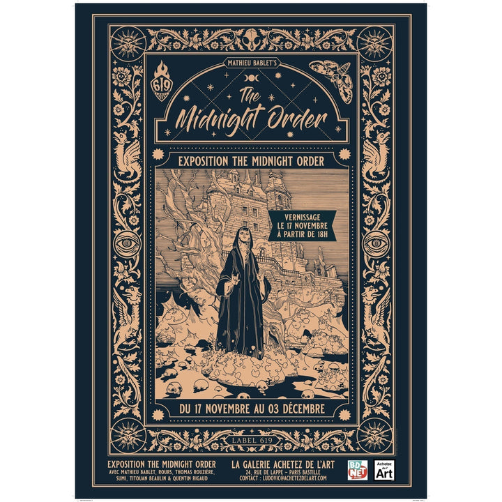 Titouan Beaulin - The Midnight Order - Le murmure du corbeau - planche originale 18