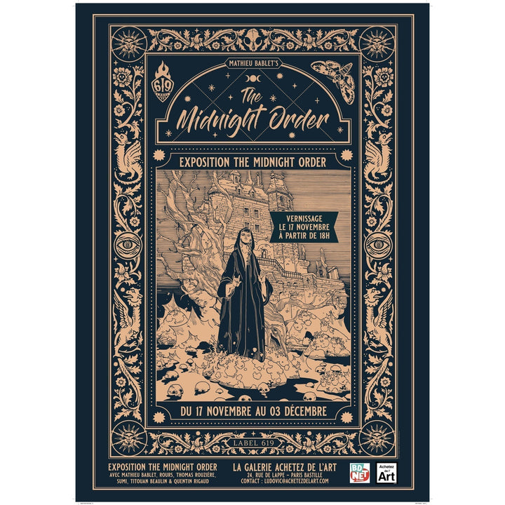 Titouan Beaulin - The Midnight Order - Le murmure du corbeau - planche originale 7