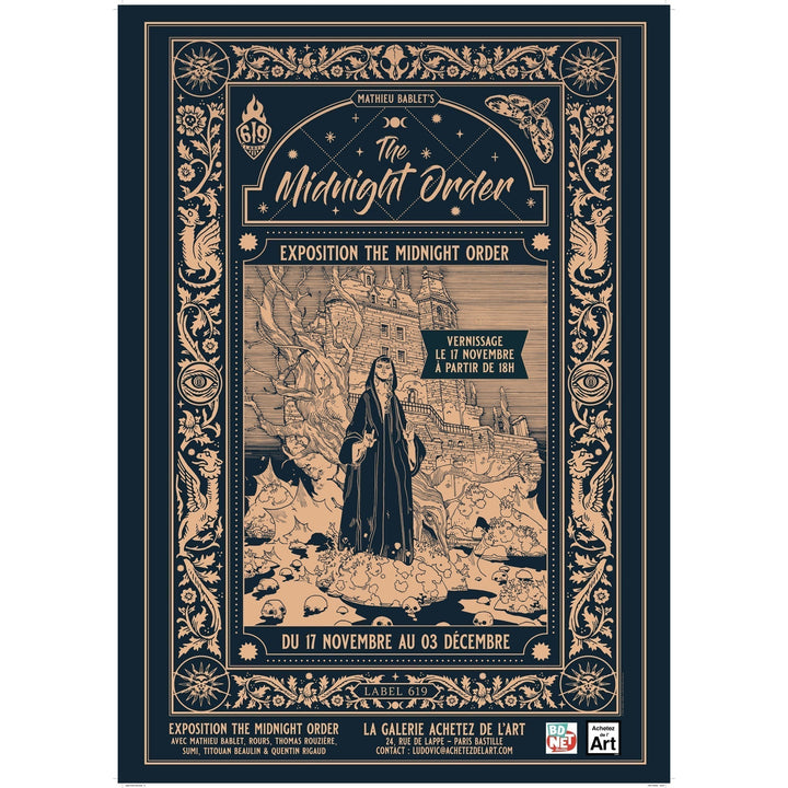 Titouan Beaulin - The Midnight Order - Le murmure du corbeau - planche originale 6