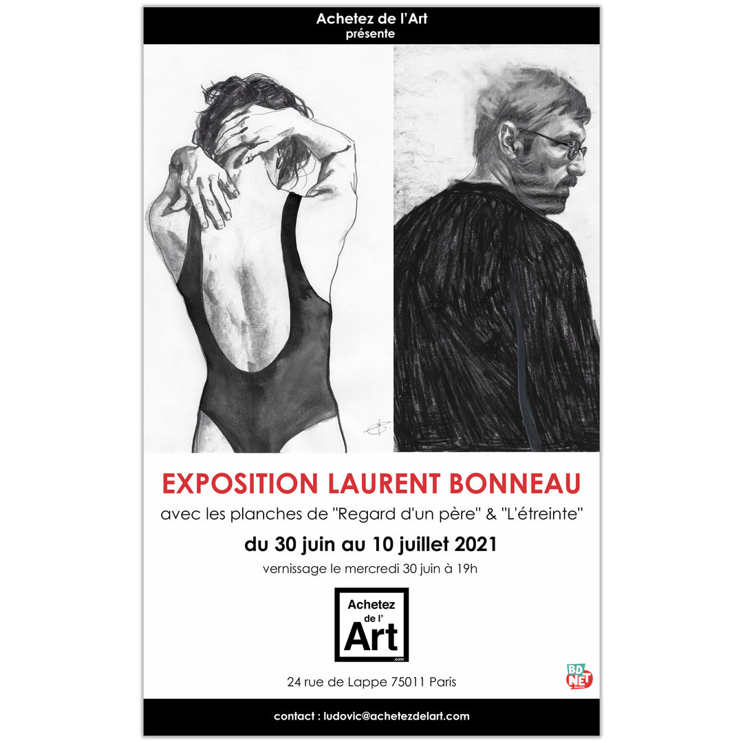 Laurent Bonneau - L'étreinte - Page originale 7
