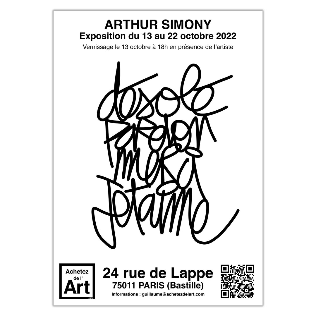 Arthur Simony - Ho'Oponopono - Print premium signé et numéroté