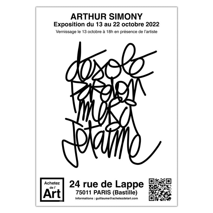Arthur Simony - Spirale d’Amour Noire