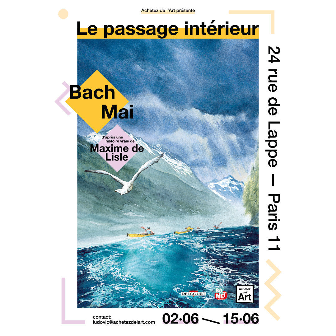 Bach Maï - Le Passage Intérieur - Planche originale 61