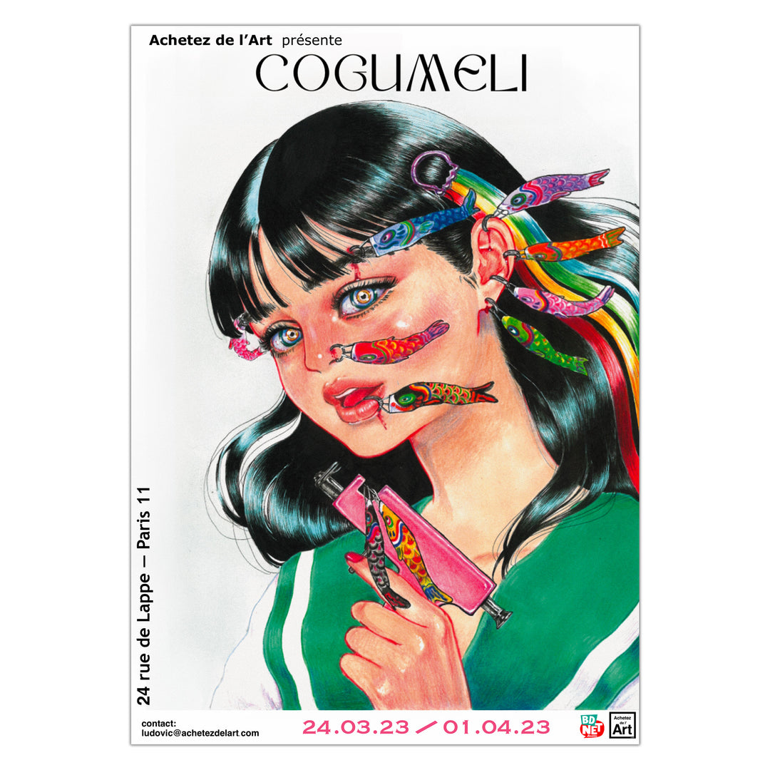 COGUMELI - Goddess of the Sea - Print premium en précommande