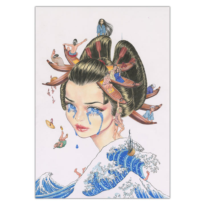 Cogumeli - Goddess of the Sea - Illustration originale