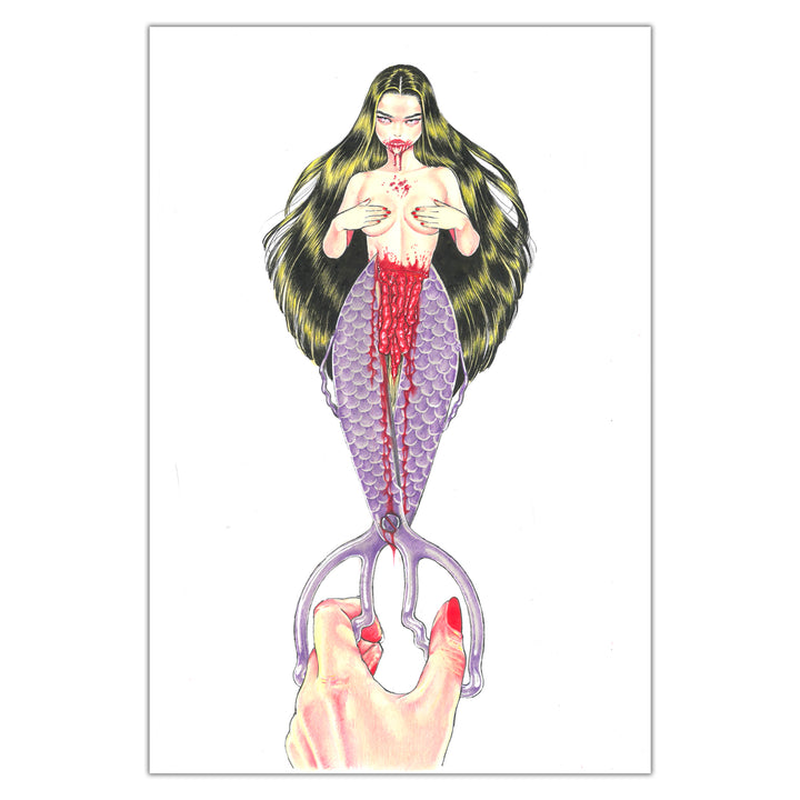 Cogumeli - Mermaid - Illustration originale