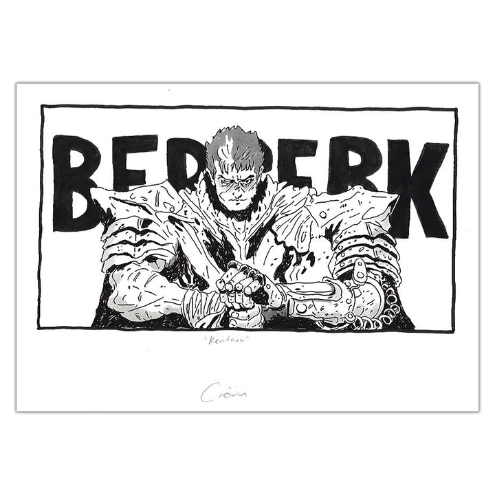 CROM - Berserk - Original illustration inspired by Kentaro Miura