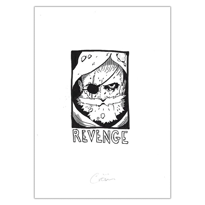 CROM - Revenge - Original illustration