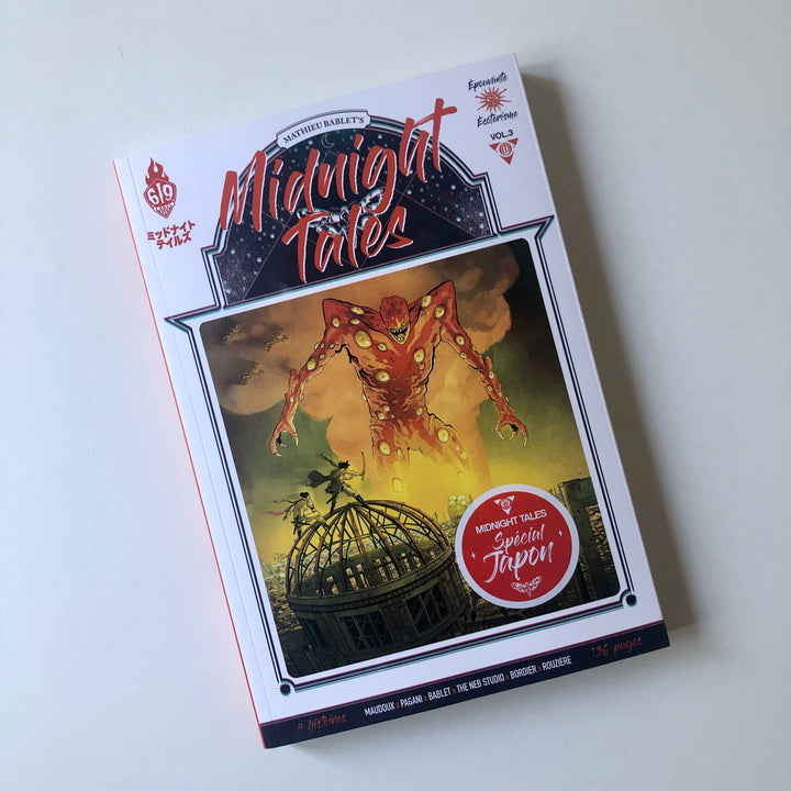 Mathieu Bablet - Midnight Tales volume 3 couverture originale