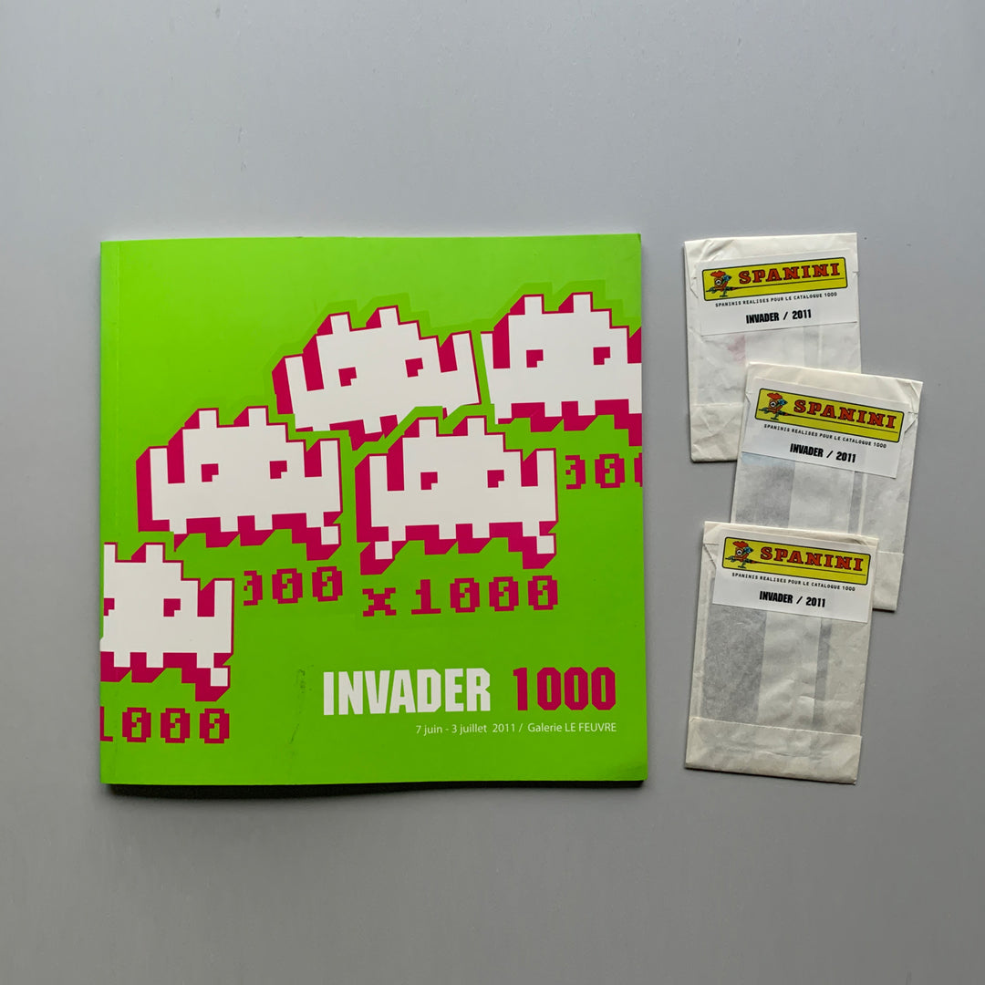 Invader - Invader x 1000 + stickers Spanini (2011)