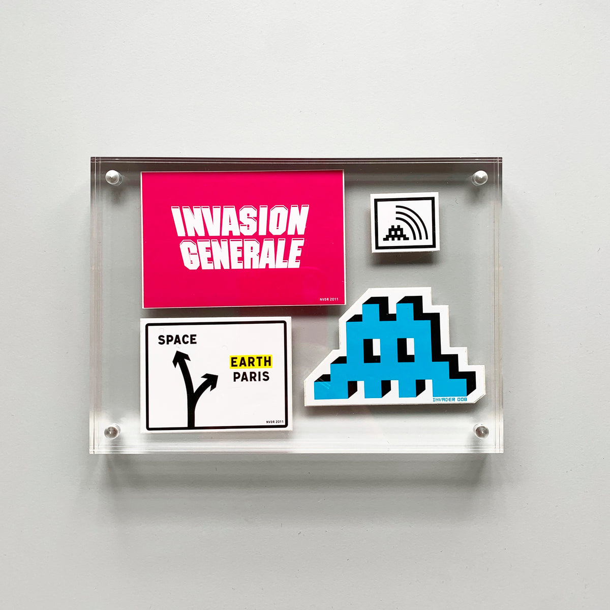 Invader - Set of stickers #5 – Achetez de l'Art