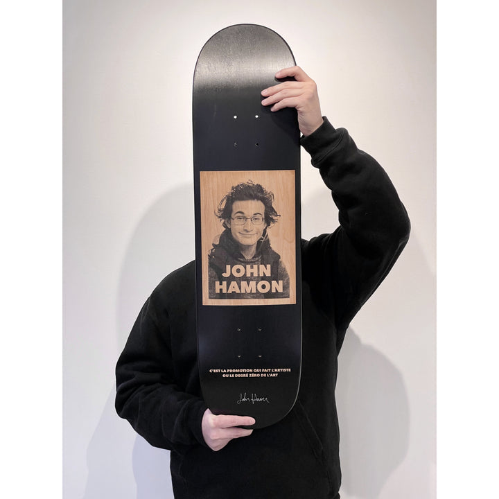 John Hamon - Skate promotionnel - Planche signée et numérotée à 10 exemplaires