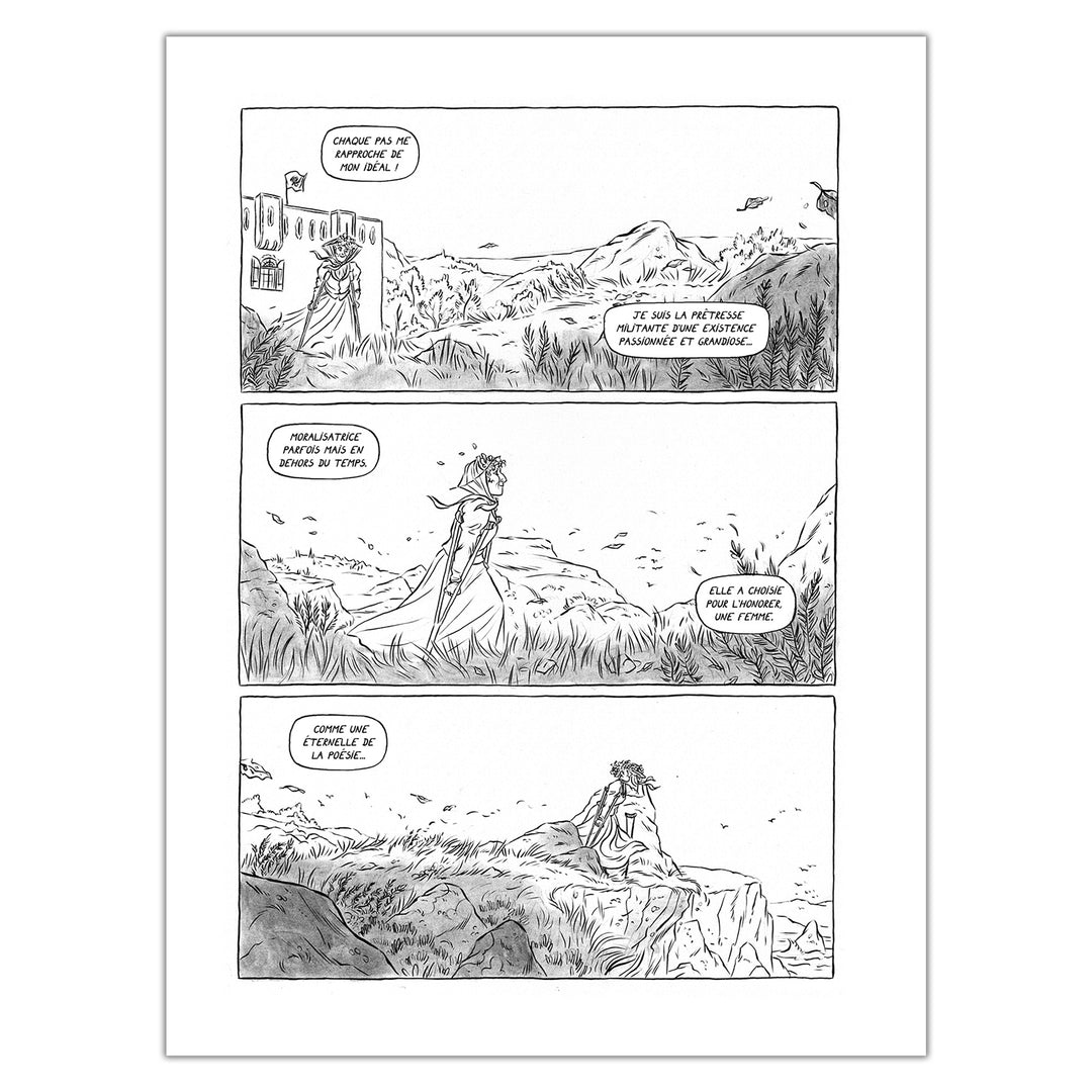 Jared Muralt - The Fall - Original panel volume 1 page 41