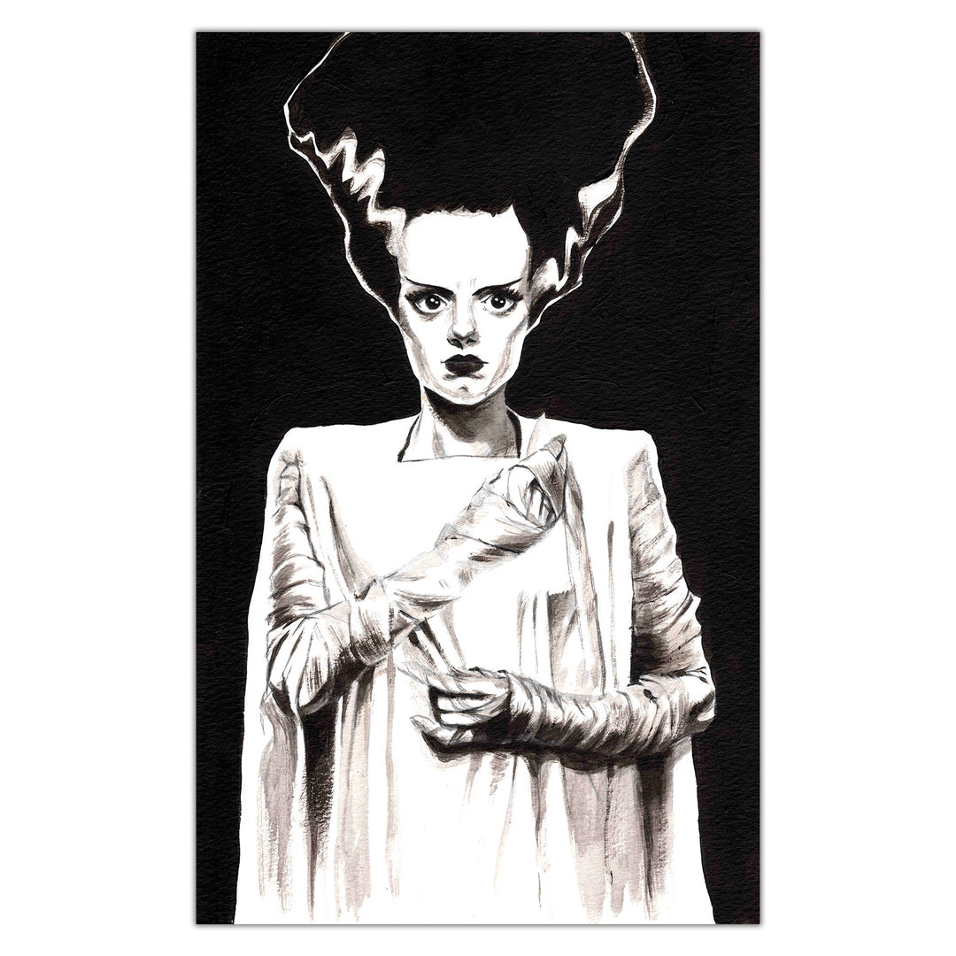 Marie Avril - Bride of Frankenstein - Illustration originale