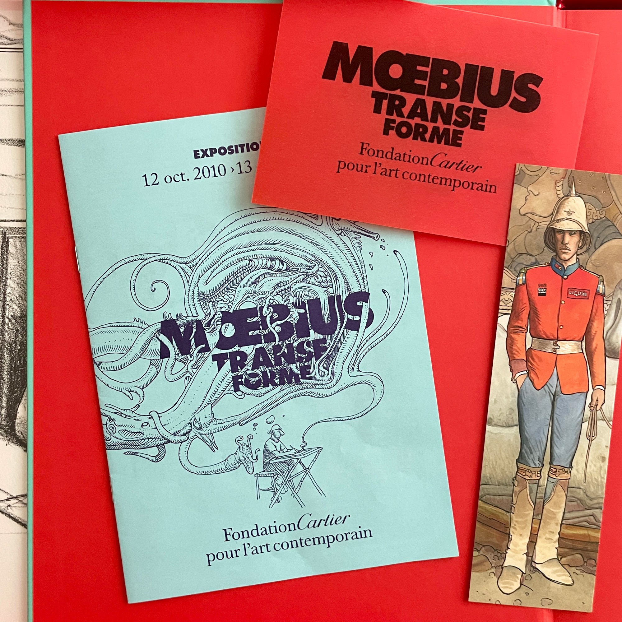 ★希少カルティエ財団美術館メビウス展MOEBIUS-TRANSE-FORME図録 ☆希少カルティエ財団美術館メビウス展MOEBIUS-TRANSE-FORME図録