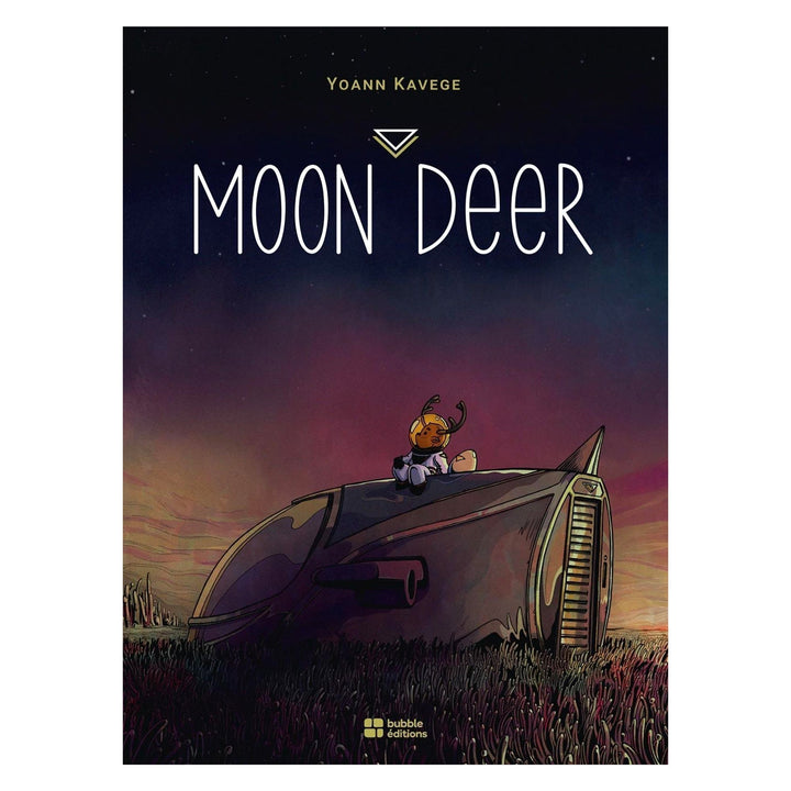 Yoann Kavege - Moon Deer - Mathieu Bablet - Couverture originale édition collector