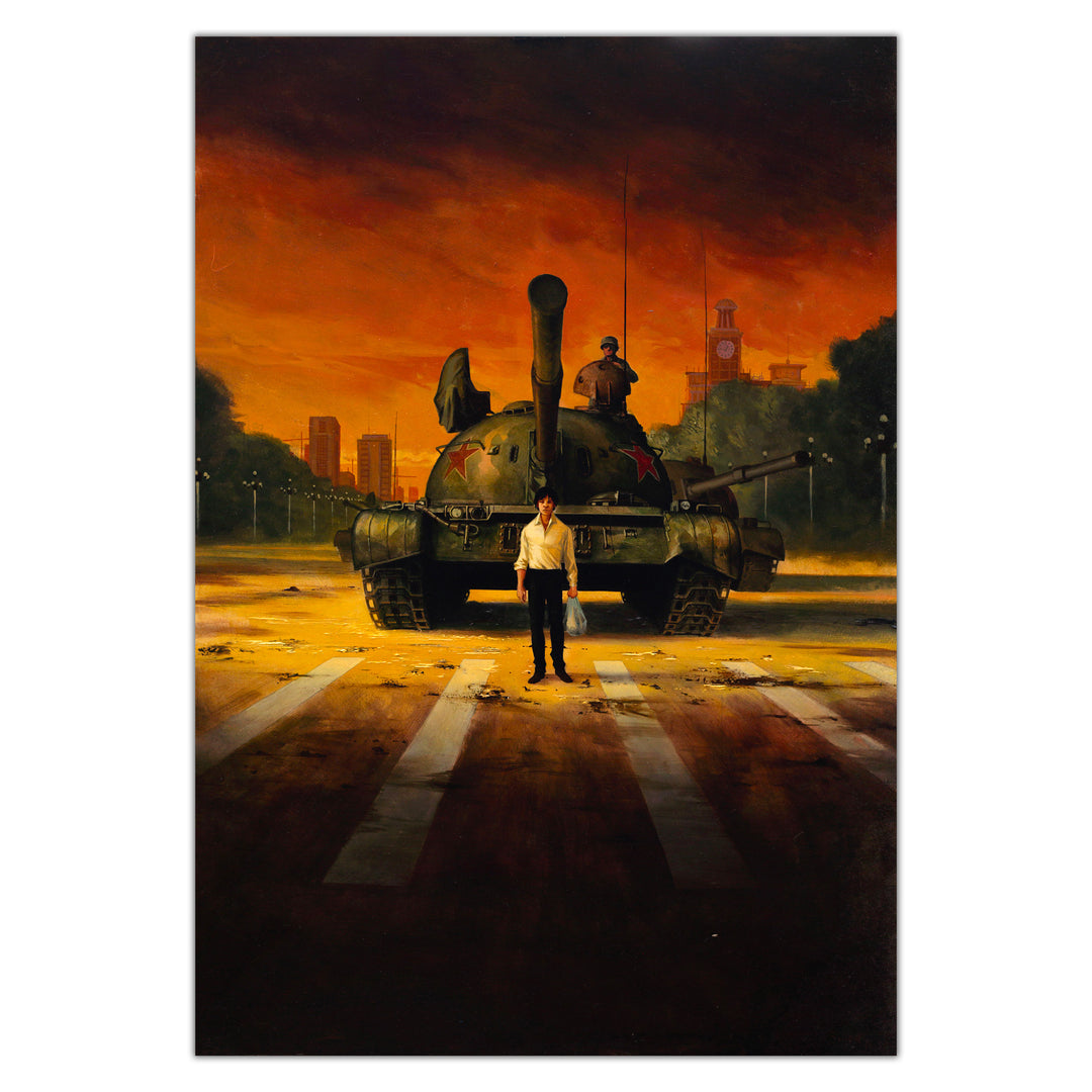 Nicolas Siner - L'Homme de l'Année tome 16 - L'inconnu de la place Tiananmen - Couverture