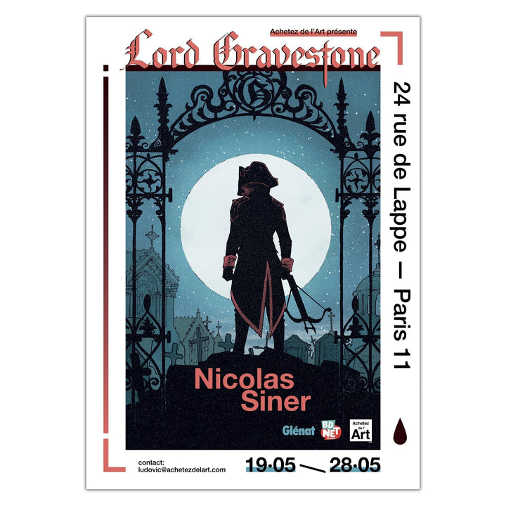 Nicolas Siner - Lord Gravestone - Planche originale 10