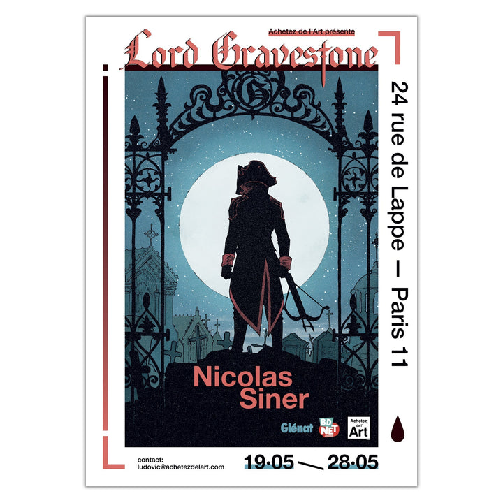 Nicolas Siner - Lord Gravestone - Planche originale 5