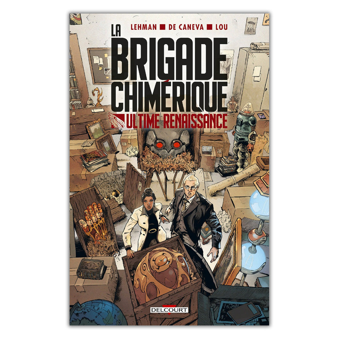 Stéphane de Caneva - La Brigade Chimérique – Couverture épisode 3 - Illustration originale