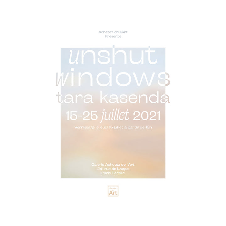 Tara Kasenda - Unshut Windows - Montparnasse - Print premium